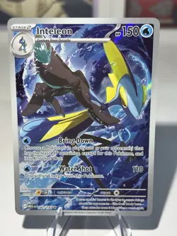 Pokemon 2025 Mega Evolution Inteleon 142/132 Illustration Rare Near Mint - Image 1