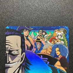 Baroque Works - S132 Holo Foil - One Piece Carddass Hyper Battle card 2001 Japan - Image 2