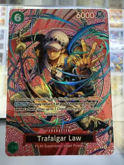 One Piece Card Game Trafalgar Law SP (OP15) - OP13-031 NM/M - Image 1