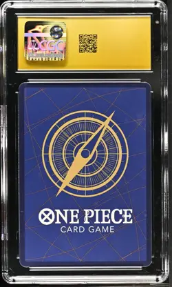ONE PIECE Monkey.D.Luffy OP09-119 SEC Alt ART CGC 10 Pristine BLACK LABEL - Image 2