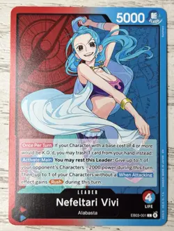 Nefeltari Vivi - 001 EB03-001 Extra Booster: One Piece Heroines Edition Foil - Image 1