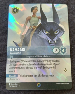 Disney Lorcana Namaari 216/204 Enchanted Near Mint - Image 1