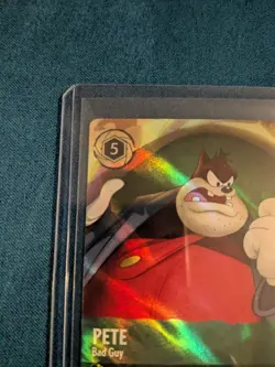 Disney Lorcana Pete Bad Guy 209/204 EN 2 ENCHANTED Rare Foil - Image 2