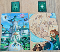 Lorcana Archazia's Island Puzzle Insert Lore Story Puzzle/Insert/Art 2025 Cards - Image 1