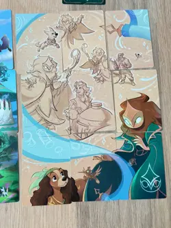 Lorcana Archazia's Island Puzzle Insert Lore Story Puzzle/Insert/Art 2025 Cards - Image 4