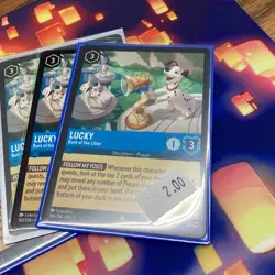 Lucky Runt of the Litter Archazia's Island Disney Lorcana Playset 4x x4 - Image 1