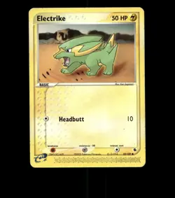 Electrike - 52/109 - EX Ruby & Sapphire - Moderately Played Pokemon Card TCG - Image 1