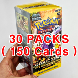 BOX( 30+2 PACKS) Temporal Forces Pokemon Cards Wild Force Booster Sealed KOREAN - Image 2