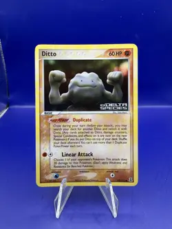 Ditto (Geodude) 62/113 Delta Species Reverse Holo Stamped Pokemon TCG Card - Image 1