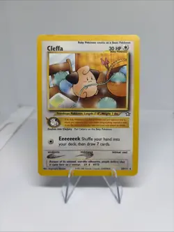 Cleffa Neo Genesis 20/111 Unlimited Edition Regular Rare Card MP - Image 1