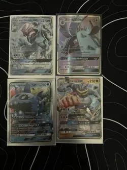 Pokemon GX, V, EX, Trainer Card Lot - Mew, Umbreon, Tapu Lele - Foil, Full Art - Image 4