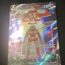 Pokemon Deoxys VMAX Ultra Rare Full Art Holo Card GG45/GG70 Crown Zenith - Image 4