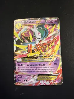 Pokemon TCG Mega M Gallade EX Holo Card 35/108 Roaring Skies Ultra Rare - Image 1