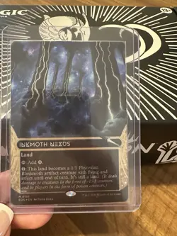 Inkmoth Nexus Borderless Galaxy Foil 0110 MTG EOS Card, Near Mint/Mint Condition - Image 1