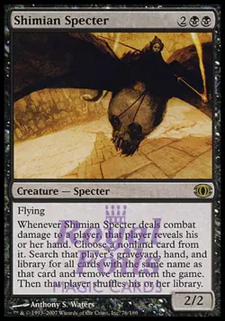 Shimian Specter 1x FOIL FUT MTG Future Sight Rare MINT black - Image 1