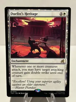 Duelist's Heritage 153 R Avatar: The Last Airbender: Eternal-Legal NM MTG - Image 1