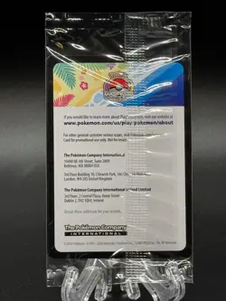 SEALED Pokemon Pikachu SVP 190 World Championships 2024 Black Star Promo NM - Image 2