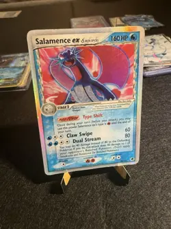 Salamence ex 98/101 EX Dragon Frontiers Holo Delta Species Pokemon MP/HP - Image 1
