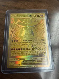 Pokemon TCG Perfect Order Mega Hyper Rare Mega Zygarde Ex 124/088 Near Mint - Image 1