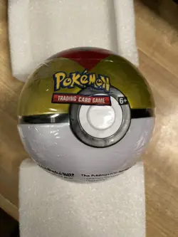 2021 Level Ball Pokeball Tin D21 | Sun&Moon Cosmic Eclipse | Pokemon TCG |Sealed - Image 1