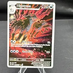 Pokemon tcg Mightyena ASC holo rare stage 1 wolf 243/217 120 HP 50 130 attack - Image 1