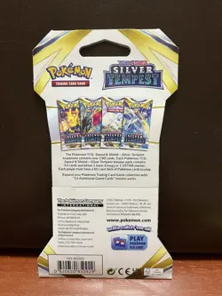 Pokemon Sword & Shield Silver Tempest Booster Packs (2 Packs) - Image 2