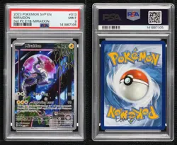 Miraidon (Pokemon Center) Pokemon Scarlet & Violet Black Star Promo PSA 9 MINT - Image 3