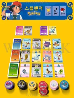 Splendor Pokemon Edition Board Game Korea Exclusive Version Pikachu Korean - Image 3