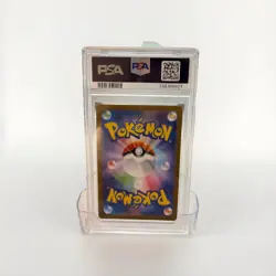 Pokemon Team Rocket's Meowth 109/098 SV10 Art Rare PSA 10 Holo Japanese - Image 2