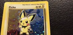 Pokemon Pichu 1st Edition Holo Rare Neo Genesis 12/111 WOTC Vintage 2000 - Image 5