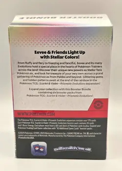 Pokemon Prismatic Evolutions Booster Bundle - includes 6 Packs (Factory Sealed) - Image 2
