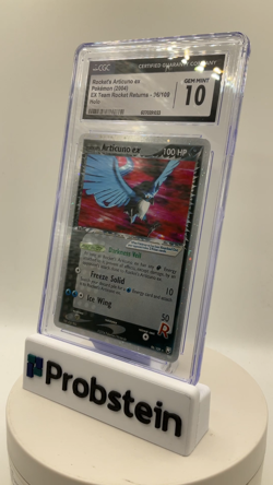 2004 Pokemon Ex Team Rocket Returns #96/109 Rocket's Articuno Ex Holo CGC 10 - Image 2