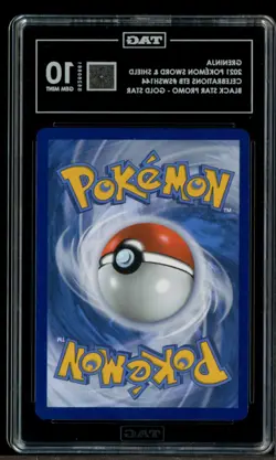 2021 Pokemon Celebrations SWSH144 BSP Promo Greninja Gold STAR TAG 10 GEM MINT - Image 3