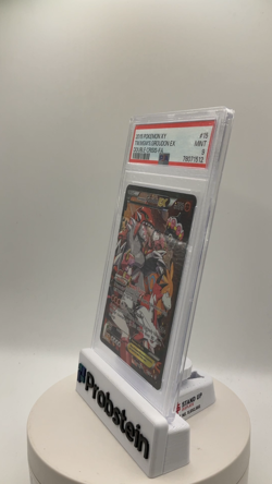2015 Pokemon XY Double Crisis #15 FA Team Magma's Groudon EX PSA 9 MINT - Image 2