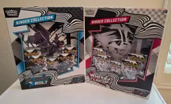 Pokemon Black Bolt And White Flare Binder Collection Set with Poster - Image 1