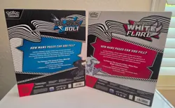 Pokemon Black Bolt And White Flare Binder Collection Set with Poster - Image 2