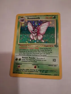Pokemon TCG Venomoth Jungle 13/64 Holo Unlimited Holo Rare - Image 1