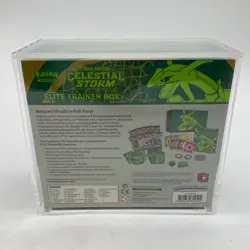 2018 Pokemon TCG Sun & Moon Clestial Storm Elite Trainer Box SEALED w/Acrylic - Image 2