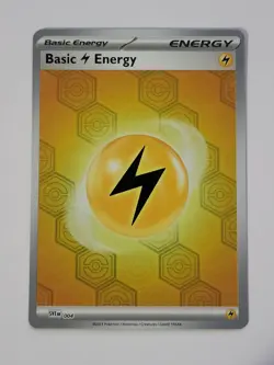 Reverse Holo Lightning Energy Shrouded Fable SVE EN 004 English Pokemon - Image 1