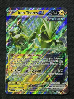 Pokemon Iron Thorns ex 077/167 Sv06 Twilight Masquerade Double Rare Holo 230HP - Image 1