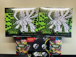 POKEMON CENTER PERFECT ORDER 2 ETB, 1 BOOSTER BOX, 2 BOOSTER BUNDLES - Image 1