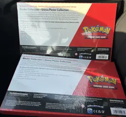 Sam’s Club Pokemon Black Bolt and White Flare Binder And Poster Bundles Lot Of 2 - Image 2