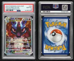 Lucario VSTAR Pokemon Sword & Shield Black Star Promo PSA 10 GEM MT - Image 3