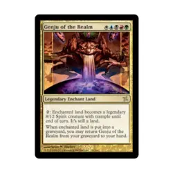 WOTC MtG Betrayers of Kamigawa Genju of the Realm (R) NM - Image 1