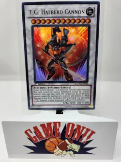 YuGiOh T.G. Halberd Cannon EXVC-EN043 1st Edition Ultra Rare NM - Image 1