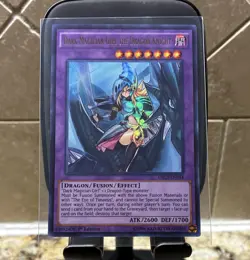Yu-Gi-Oh! Dark Magician Girl the Dragon Knight Ultra Rare 1st Ed DRL3-EN044 - Image 1