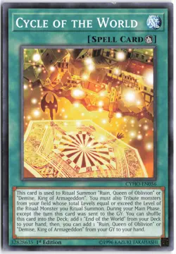 Yugioh - Cycle of the World CYHO-EN056 1st Edition - Cybernetic Horizon - Image 1