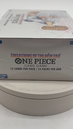One Piece TCG OP-05 Awakening Of The New Era Booster Box SEALED w/Acrylic #3 - Image 2