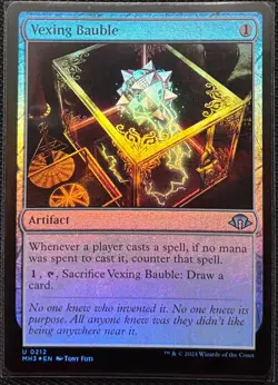 MTG Modern Horizons 3 Vexing Bauble Foil (Uncommon) - Image 1
