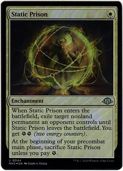 MTG Modern Horizons 3 Static Prison Foil (Uncommon) - Image 2
